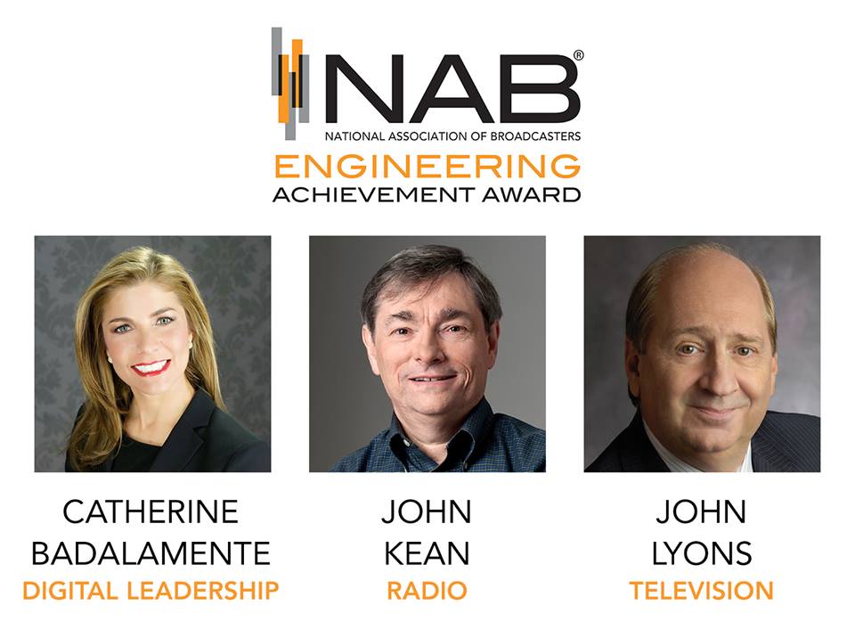 2017 NAB Engineering Achievement Award Winners