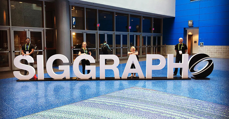 SIGGRAPH 2018, Vancouver; our team is growing!