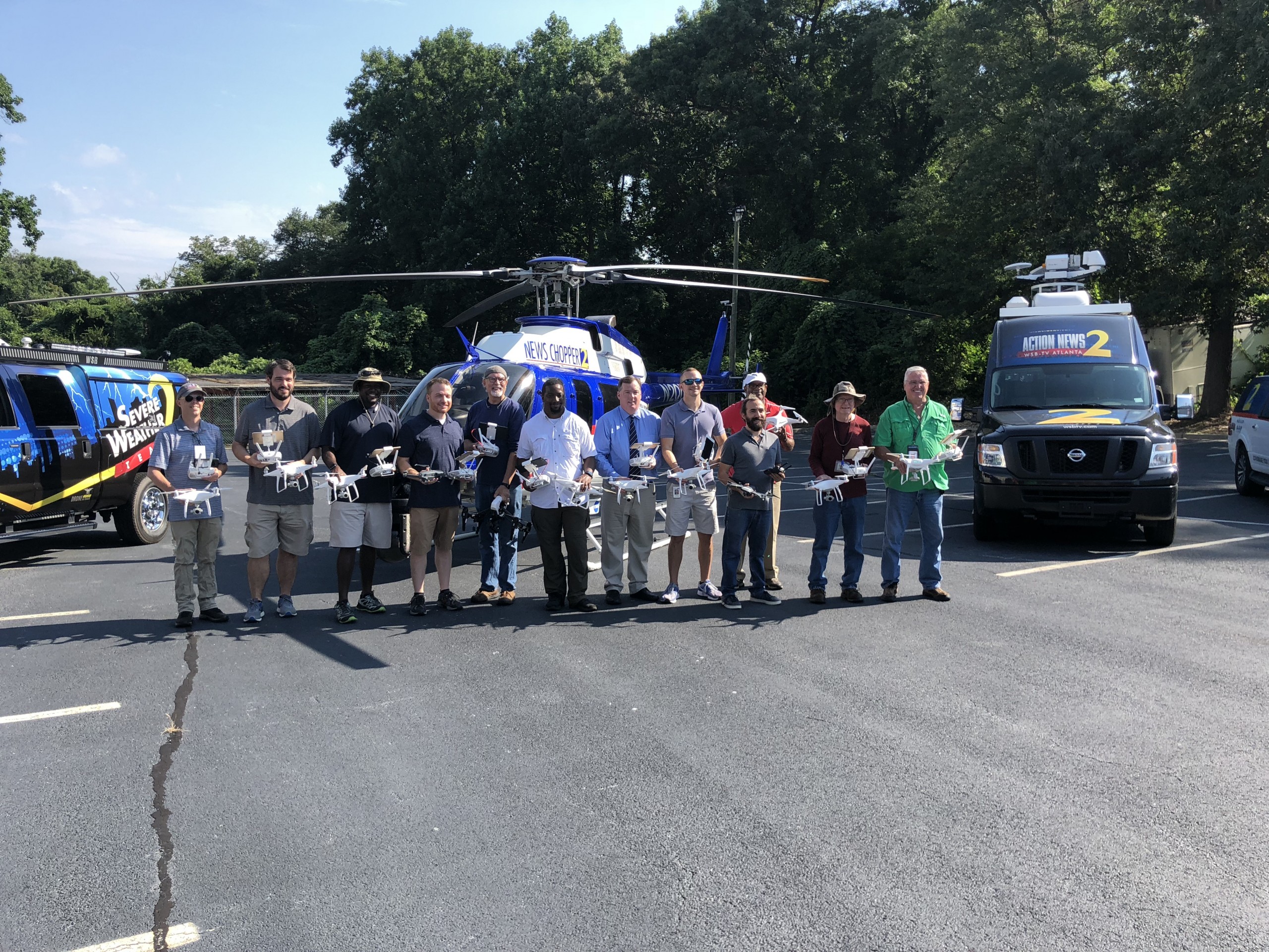 WSB-TV in Atlanta drones